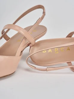 Discount Slingback tacco 5cm pelle Donna Slingback