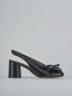 New Slingback tacco 8cm pelle Donna Slingback
