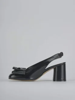 New Slingback tacco 8cm pelle Donna Slingback