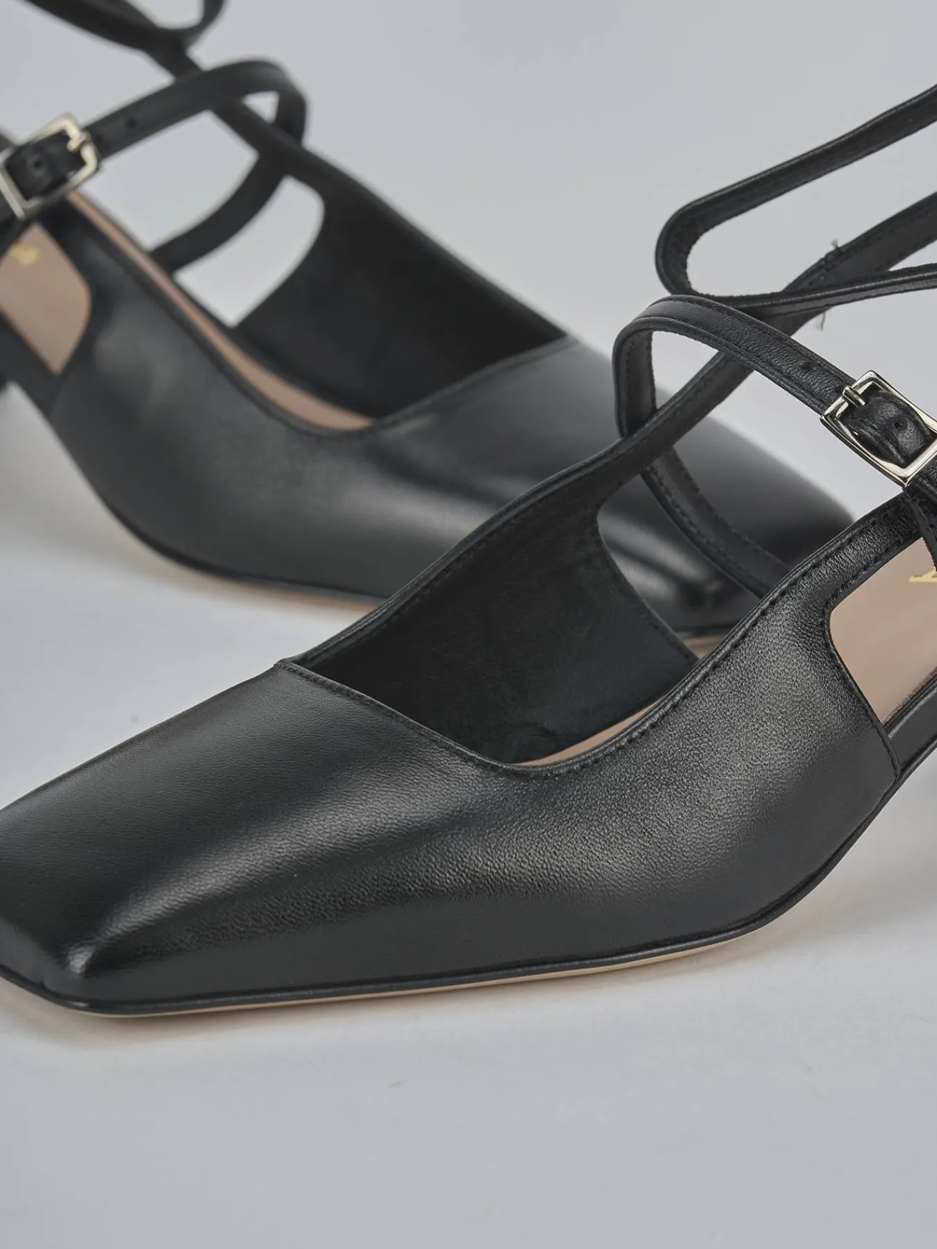Best Slingback tacco 5cm pelle Donna Slingback