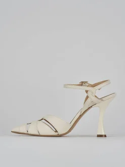 Slingback tacco 9cm pelle Donna Slingback