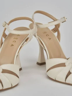 Slingback tacco 9cm pelle Donna Slingback