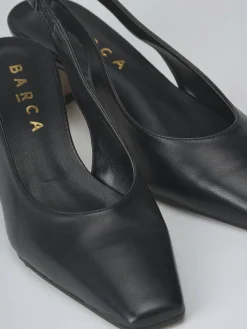 Discount Slingback tacco 5cm pelle Donna Slingback