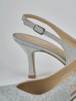 Sale Slingback tacco 7cm pelle Donna Slingback