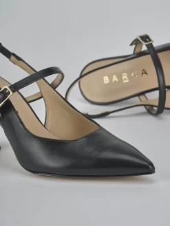 Online Slingback tacco 7cm pelle Donna Slingback