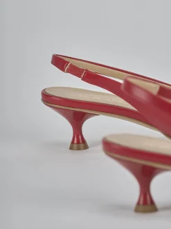 Sale Slingback tacco 4cm pelle Donna Slingback