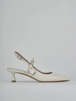 New Slingback tacco 5cm pelle Donna Slingback