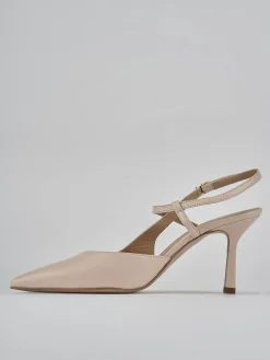 Best Slingback tacco 7cm pelle Donna Slingback