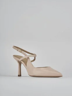 Best Slingback tacco 7cm pelle Donna Slingback