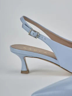 Outlet Slingback tacco 5cm pelle Donna Slingback