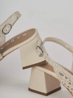 Discount Slingback tacco 5cm pelle Donna Slingback