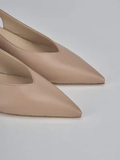 New Slingback tacco 5cm pelle Donna Slingback