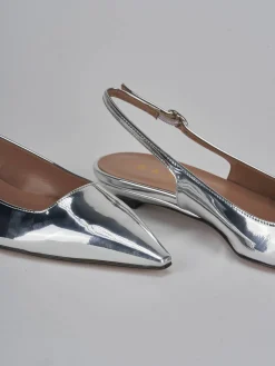 Online Slingback tacco 2cm pelle Donna Slingback