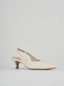 Slingback tacco 3cm pelle Donna Slingback