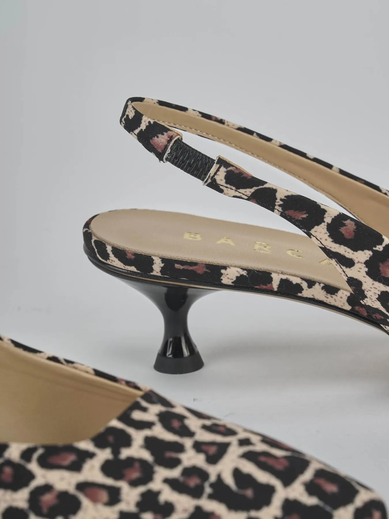 Hot Slingback tacco 4cm pelle Donna Slingback