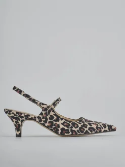 Best Slingback tacco 4cm pelle Donna Slingback