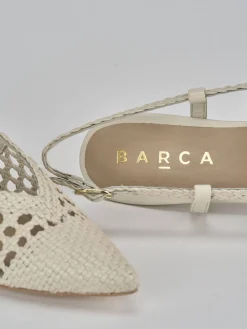 New Slingback tacco 5cm pelle Donna Slingback