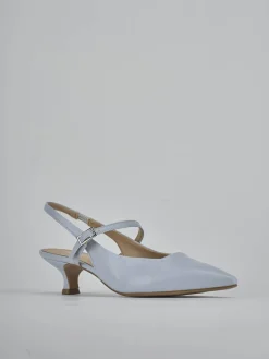 Outlet Slingback tacco 4cm pelle Donna Slingback