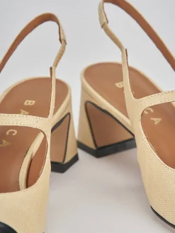 Best Slingback tacco 5cm pelle Donna Slingback