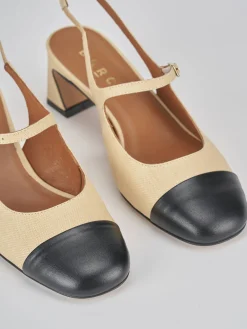 Best Slingback tacco 5cm pelle Donna Slingback