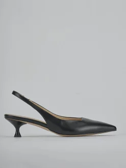Sale Slingback tacco 4cm pelle Donna Slingback