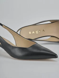 Sale Slingback tacco 4cm pelle Donna Slingback