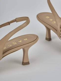 Online Slingback tacco 5cm pelle Donna Slingback