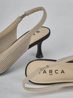 Sale Slingback tacco 5cm pelle Donna Slingback