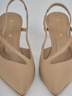 Hot Slingback tacco 5cm pelle Donna Slingback