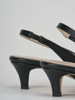 Sale Slingback tacco 3cm pelle Donna Slingback