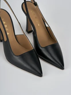 Discount Slingback tacco 9cm pelle Donna Slingback