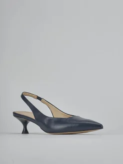 Outlet Slingback tacco 4cm pelle Donna Slingback