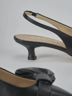 Outlet Slingback tacco 4cm pelle Donna Slingback