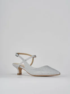 Outlet Slingback tacco 4cm pelle Donna Slingback