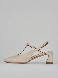 Slingback tacco 5cm pelle Donna Slingback