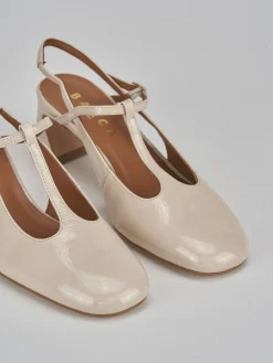 Slingback tacco 5cm pelle Donna Slingback