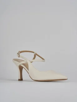 Hot Slingback tacco 7cm pelle Donna Slingback