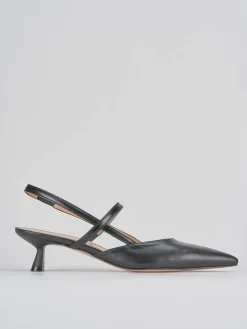 Slingback tacco 5cm pelle Donna Slingback