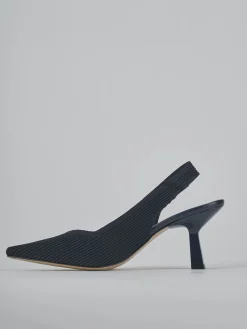 Hot Slingback tacco 7cm pelle Donna Slingback