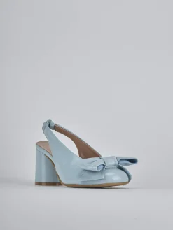 Sale Slingback tacco 8cm pelle Donna Slingback