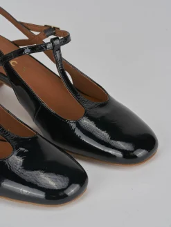 Online Slingback tacco 5cm pelle Donna Slingback