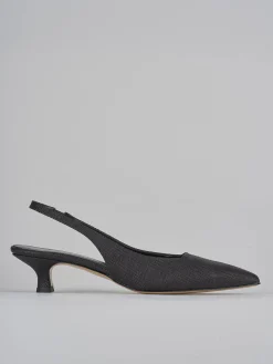 Hot Slingback tacco 4cm pelle Donna Slingback