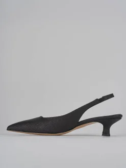 Hot Slingback tacco 4cm pelle Donna Slingback