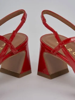 Slingback tacco 5cm pelle Donna Slingback