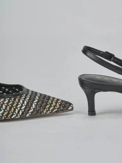 Slingback tacco 5cm pelle Donna Slingback