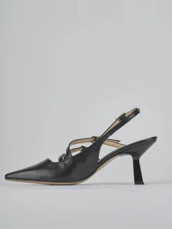 Hot Slingback tacco 7cm pelle Donna Slingback