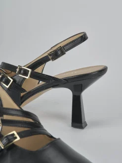 Hot Slingback tacco 7cm pelle Donna Slingback