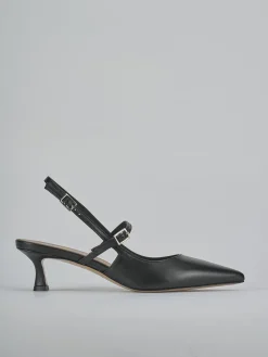 Slingback tacco 5cm pelle Donna Slingback