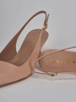New Slingback tacco 5cm pelle Donna Slingback