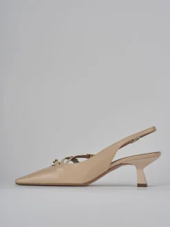 Online Slingback tacco 6cm pelle Donna Slingback